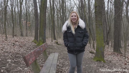 Szex kép: Szőke csaj keményen dugva az első randevún